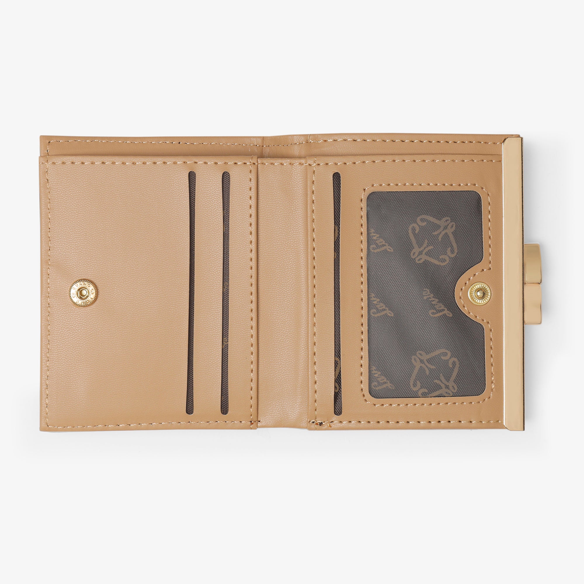 Lavie Luxe Mono Frame Choco Small Women's Wallet