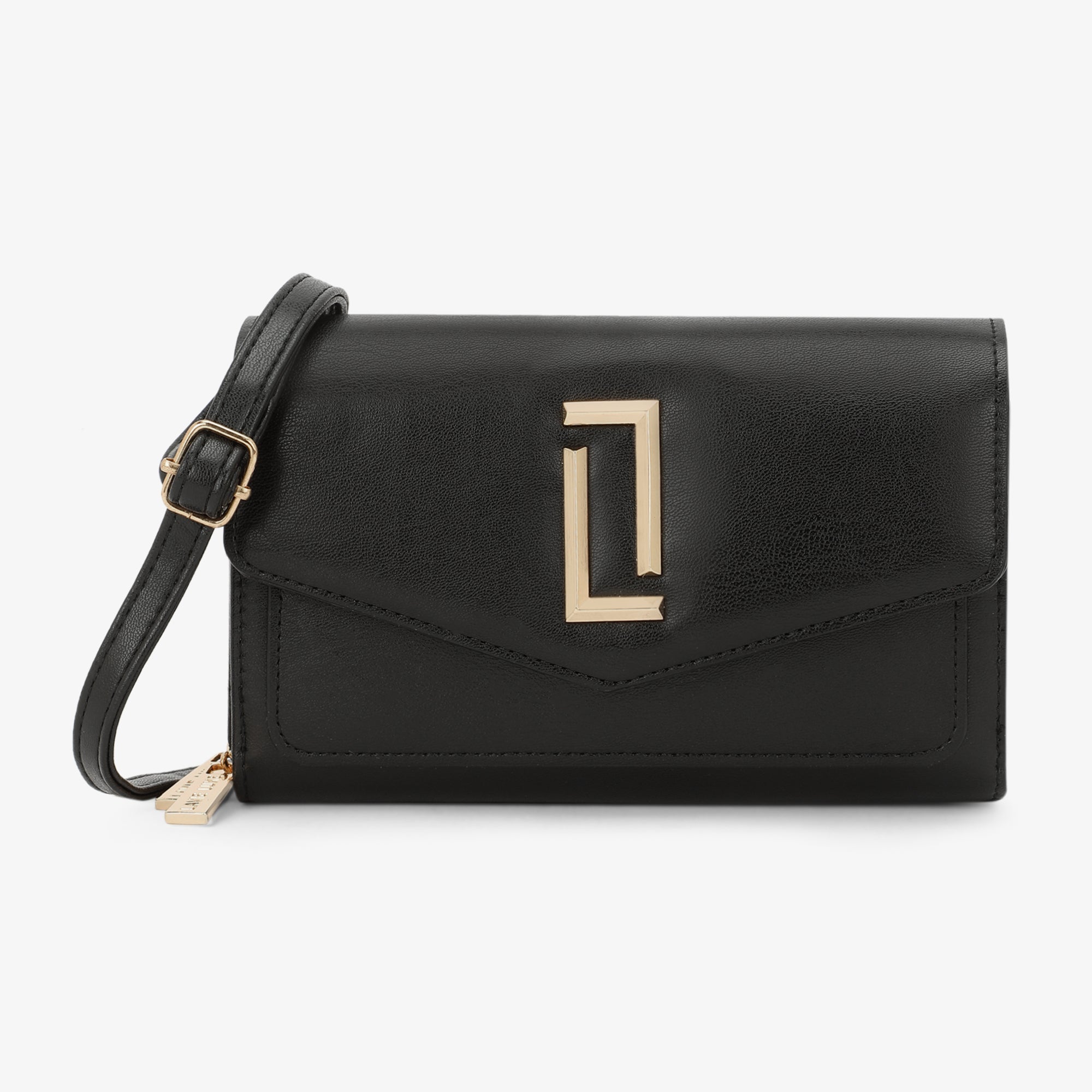 Sally24 Large horizontal 2 zip wallet