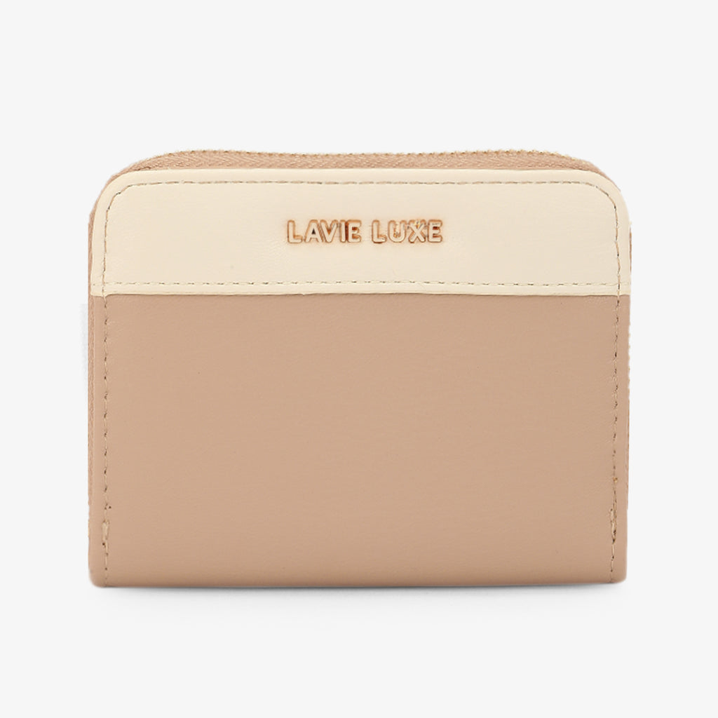 Lavie Luxe flap24 Taupe Small Women's Bifold wallet