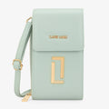 Ally verticle 3 comprtment Large Mint Wallet