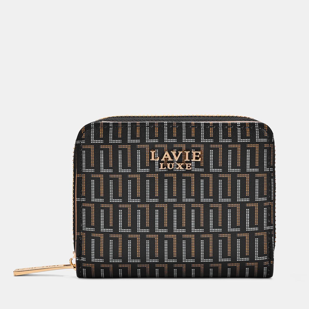 Mono Flap25 Small Zip Around Small Wallet