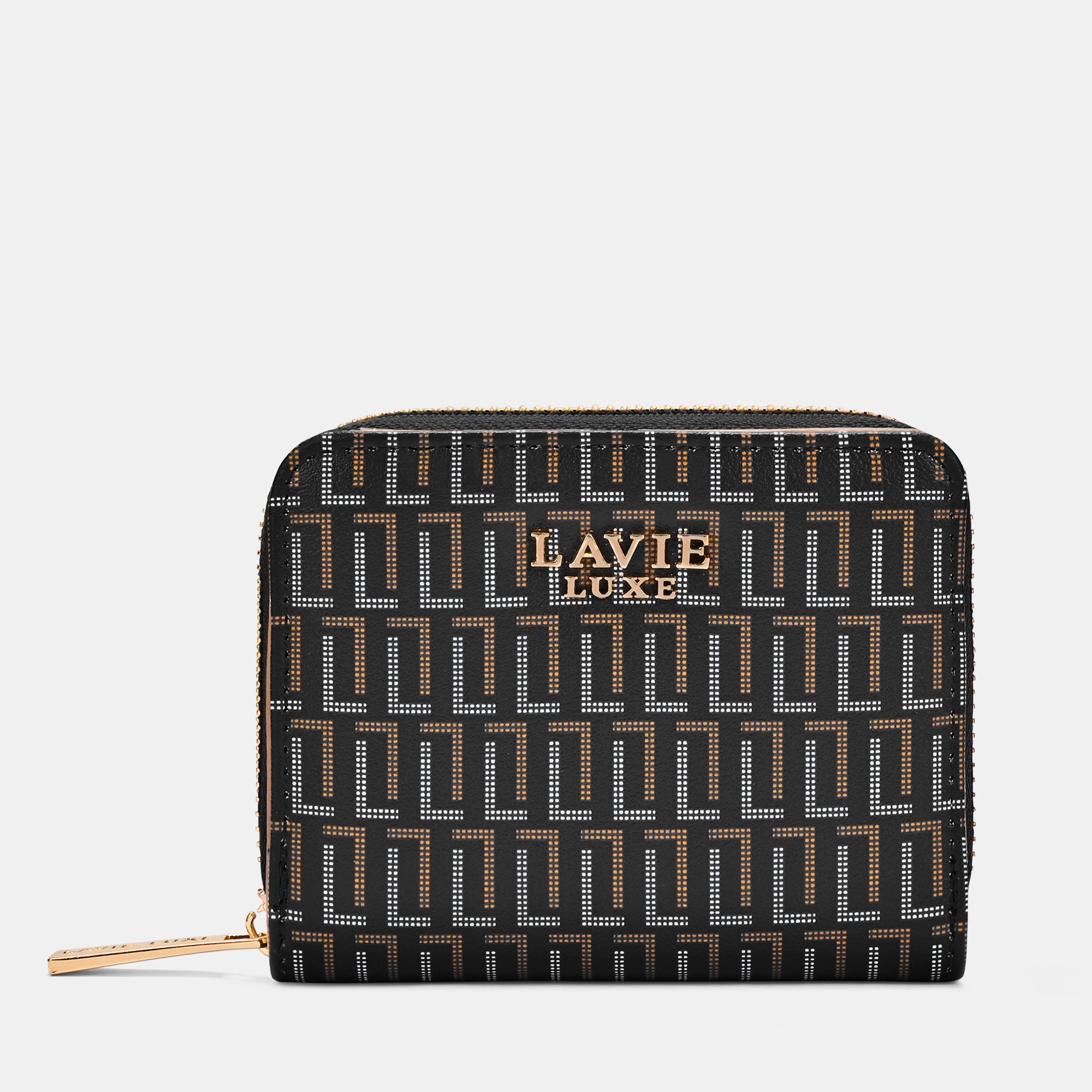 Mono Flap25 Small Zip Around Small Wallet