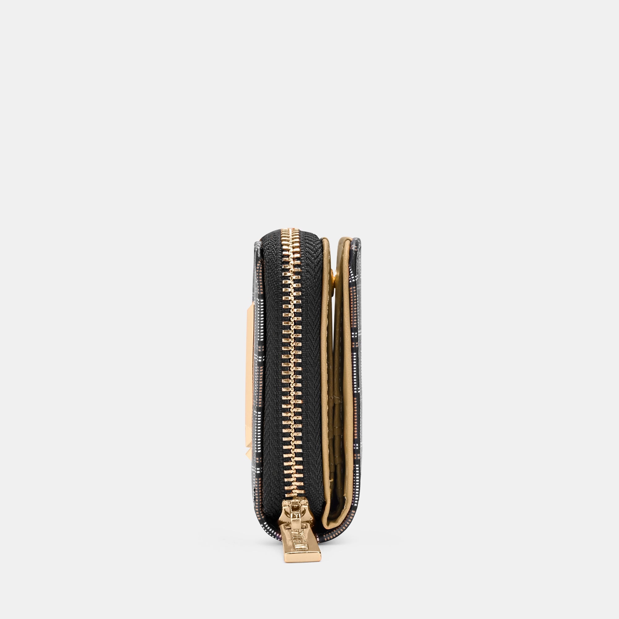 Mono Flap25 Small Zip Around Small Wallet