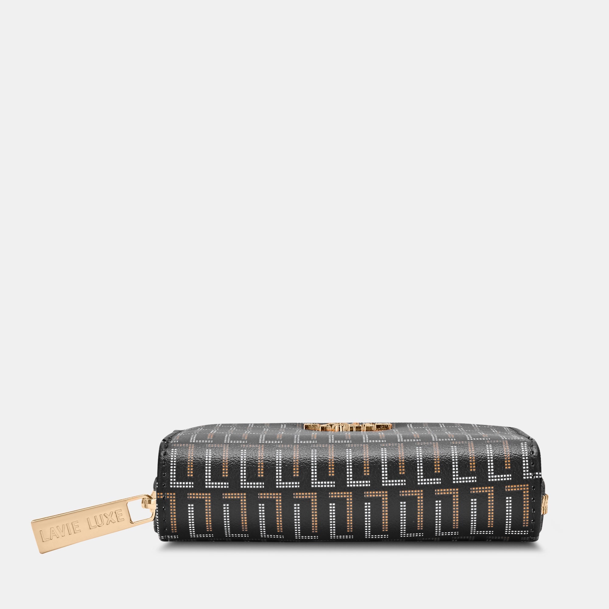 Mono Flap25 Small Zip Around Small Wallet
