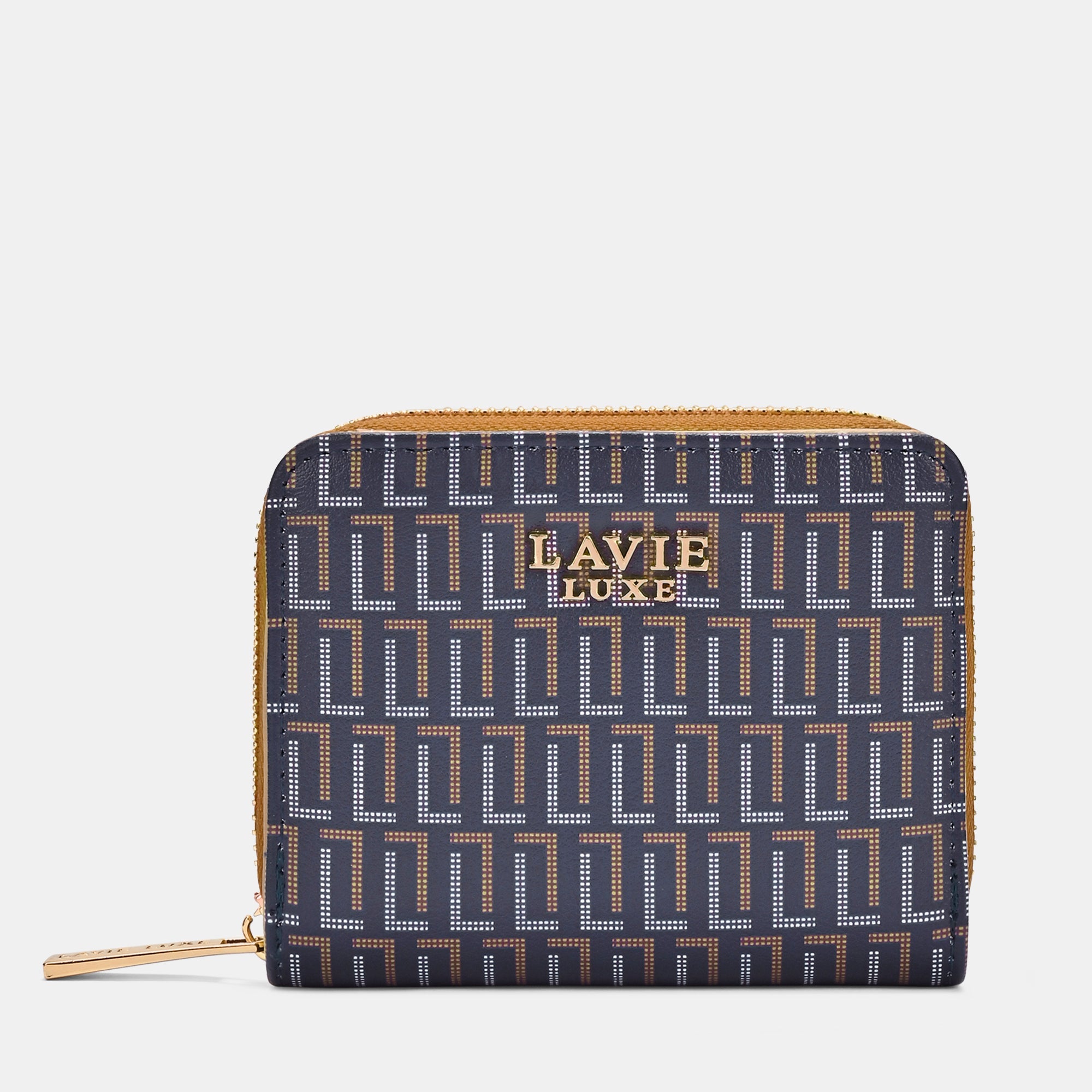 Buy Mono Flap25 Zip Around Small Wallet Choco Online – Lavie World Buy Mono Flap25 Zip Around Small Wallet Choco Online – Lavie World