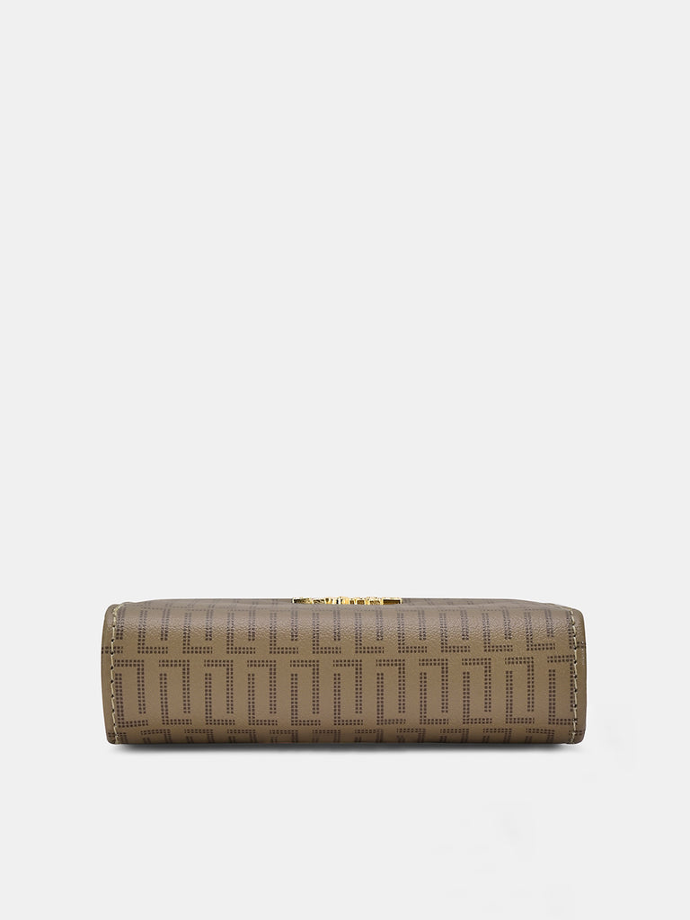 Mono Flap25 Zip Around Small Wallet