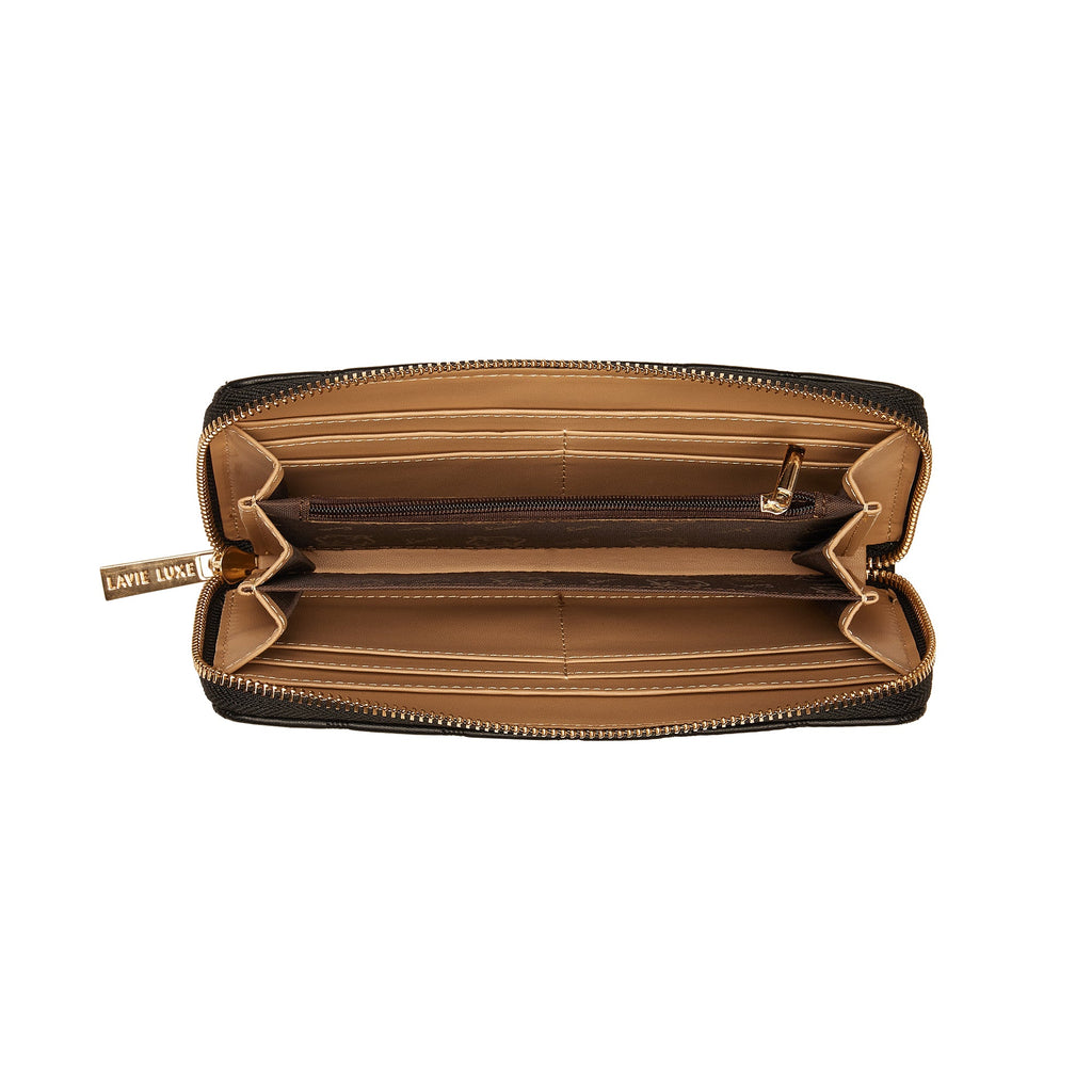 Quina25 Large Zip Around Wallet