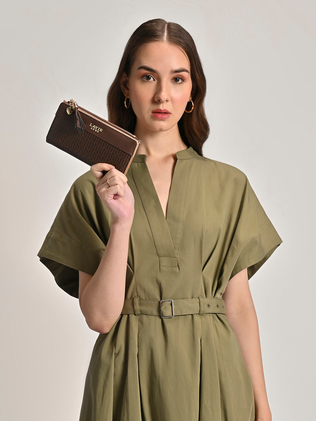 Mono Safain25 Large Bifold Zip Wallet