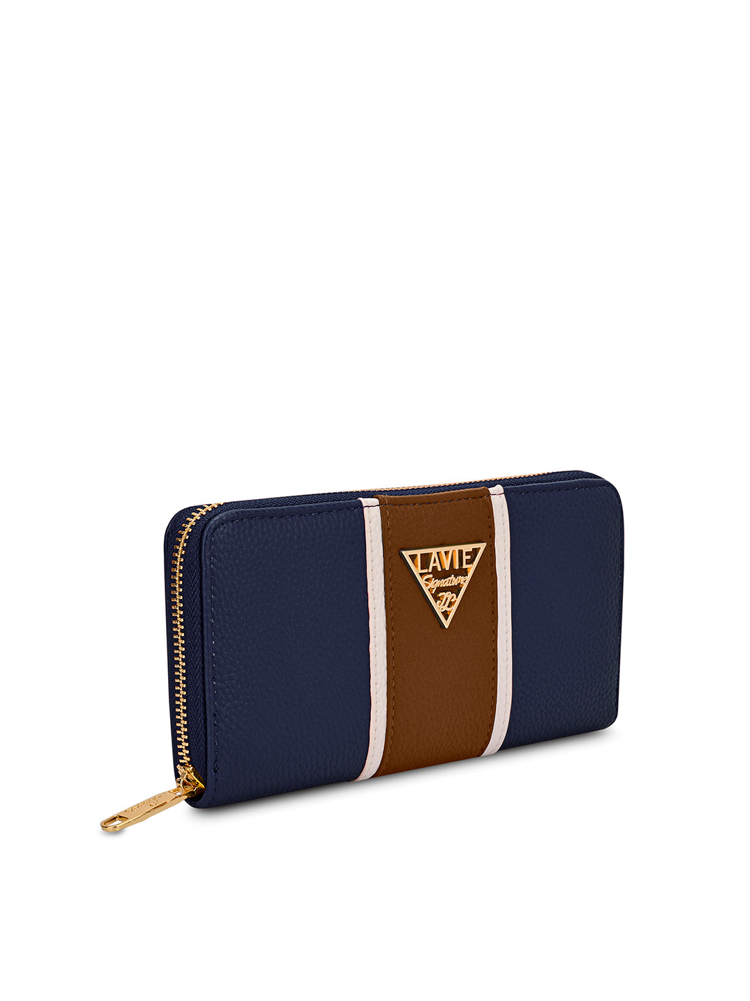 Colourblock Berlin Large Zip Around Wallet