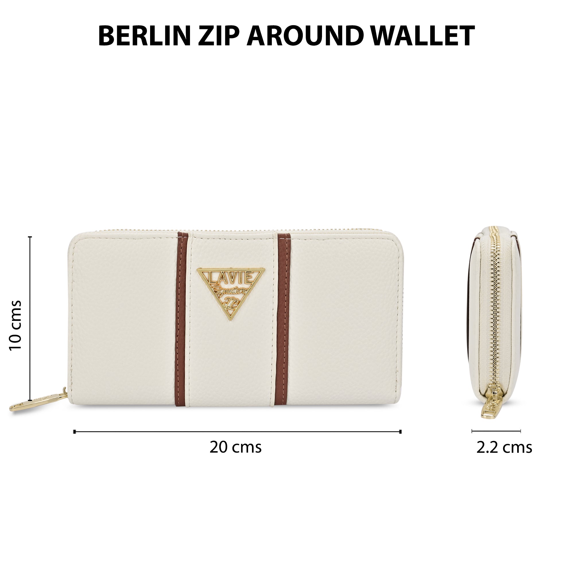 Colourblock Berlin Large Zip Around Wallet
