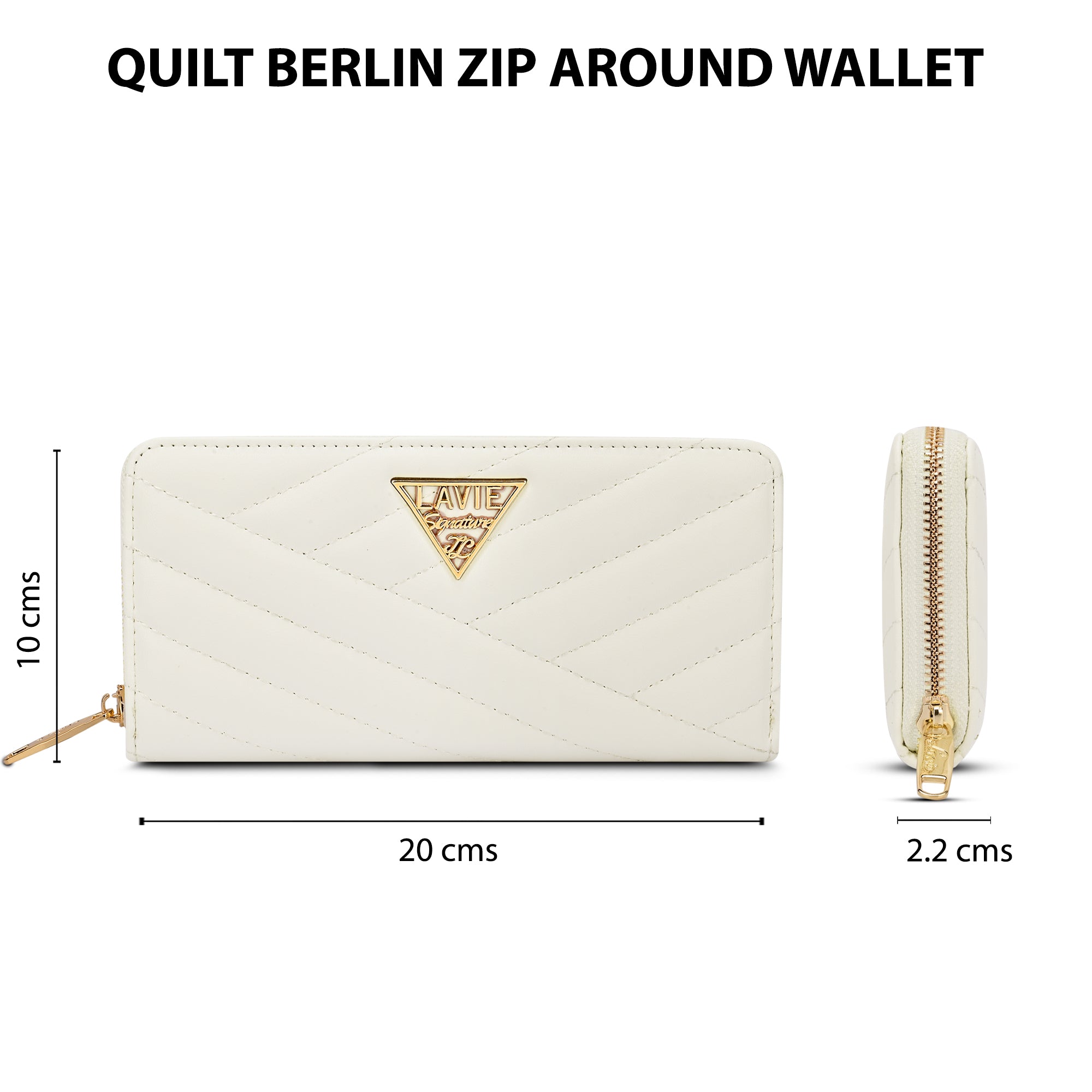 Quilt Berlin Zip Around Large Wallet