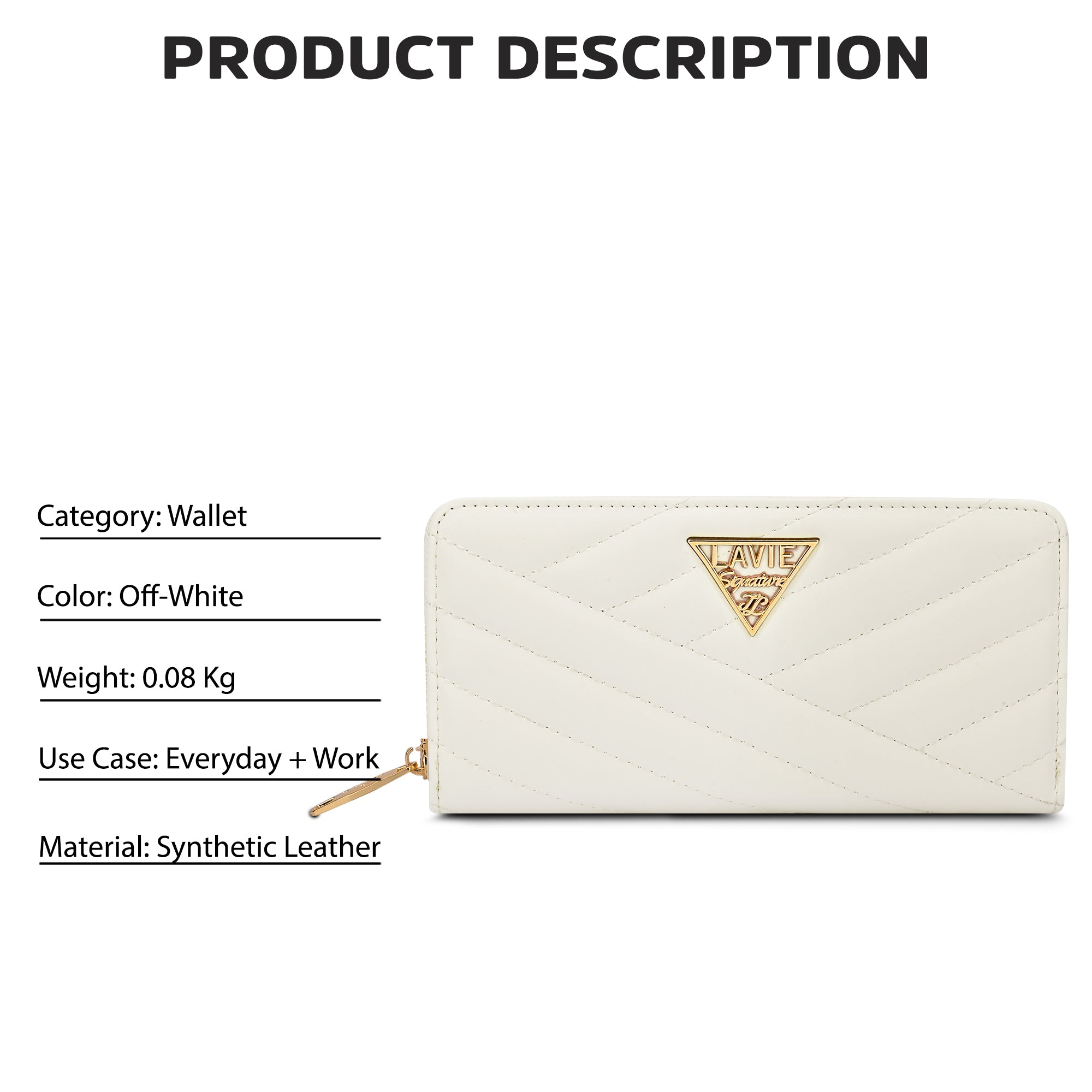 Quilt Berlin Zip Around Large Wallet