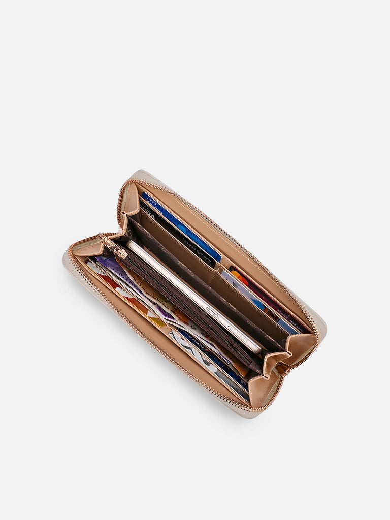 Quilt Berlin Zip Around Large Wallet