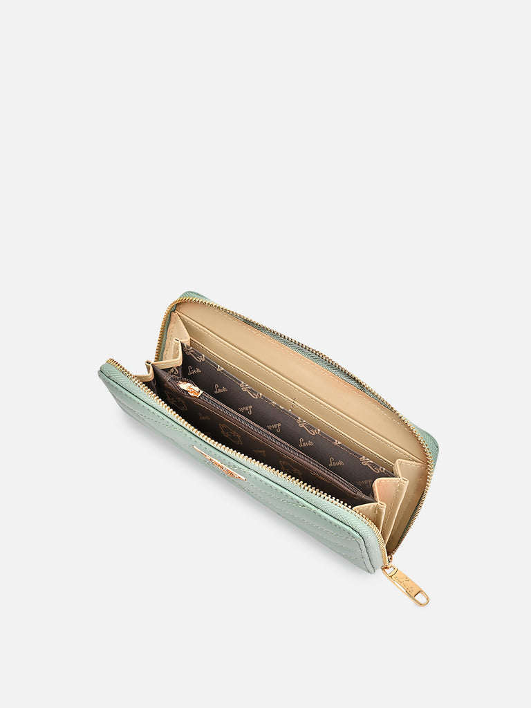 Quilt Berlin Zip Around Large Wallet