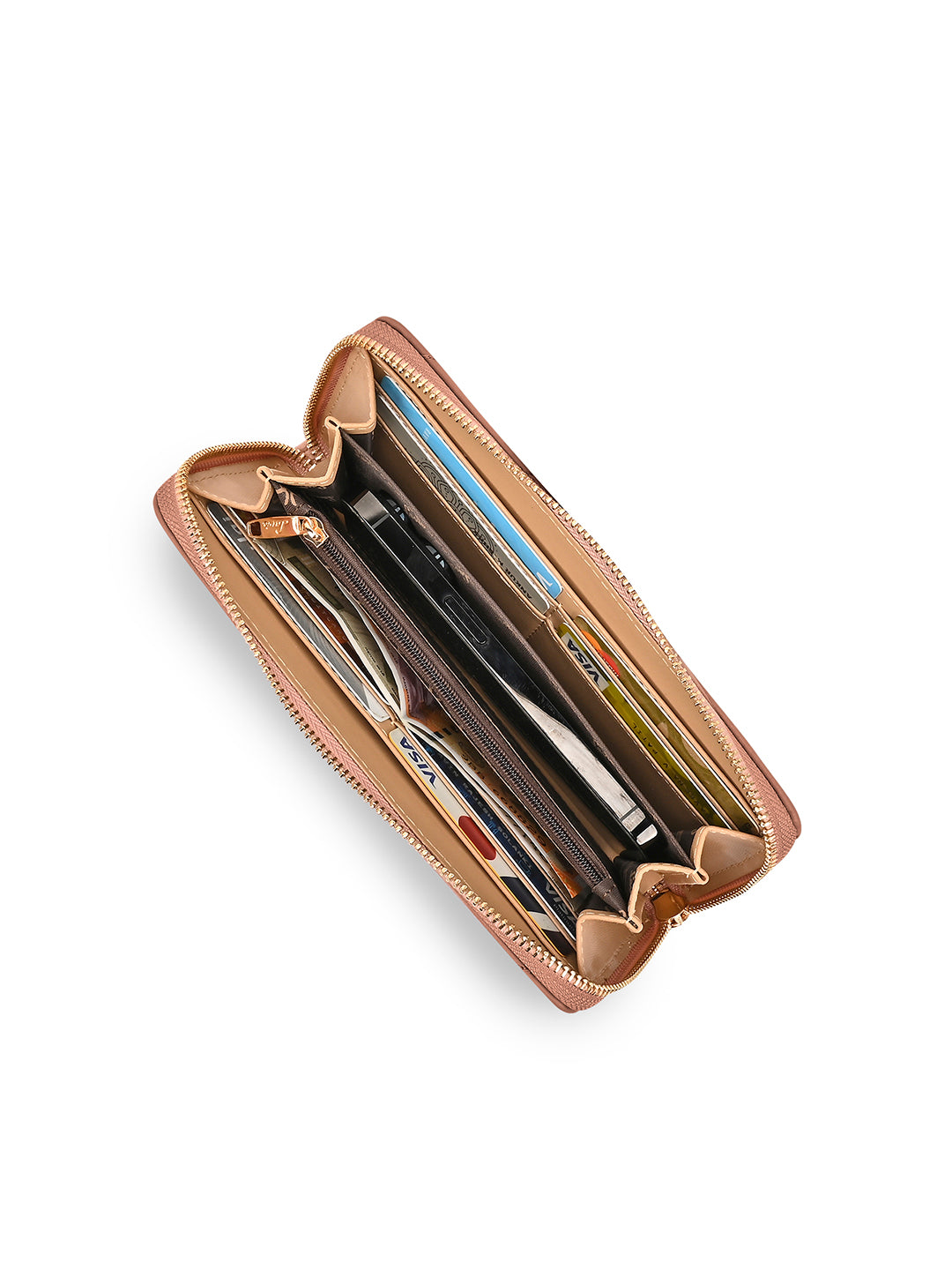 Quilt Berlin Zip Around Large Wallet