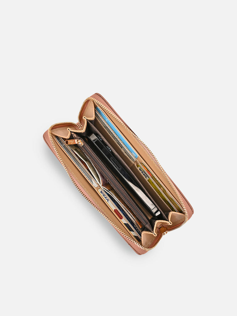 Quilt Berlin Zip Around Large Wallet