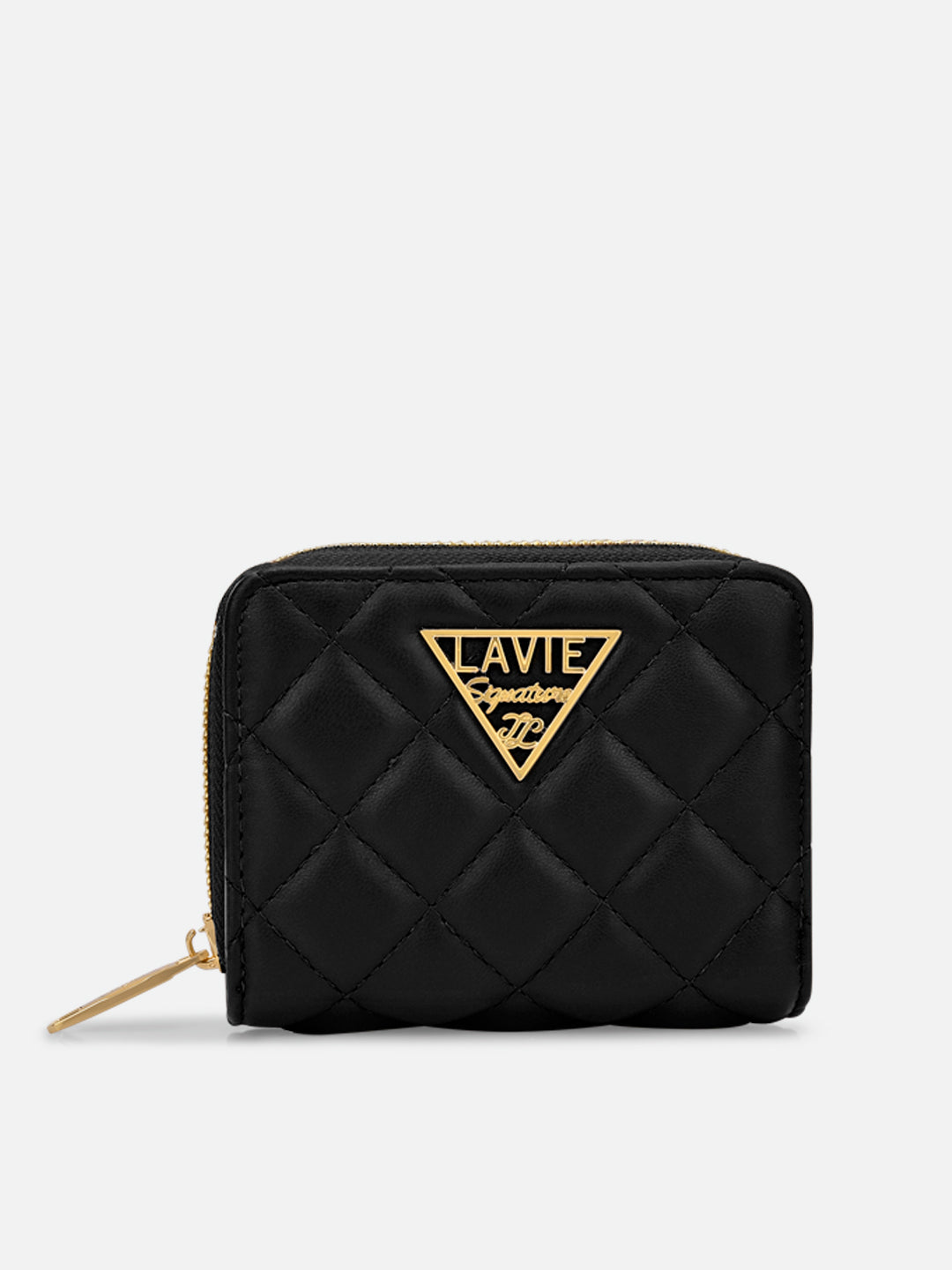 Quilt Derby Flapzip Around Small Wallet
