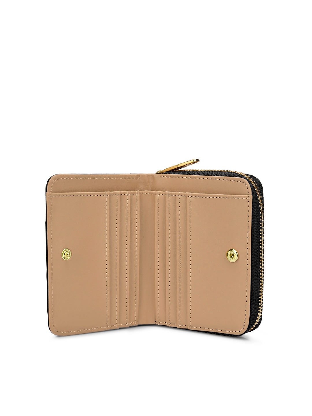 Quilt Derby Flapzip Around Small Wallet