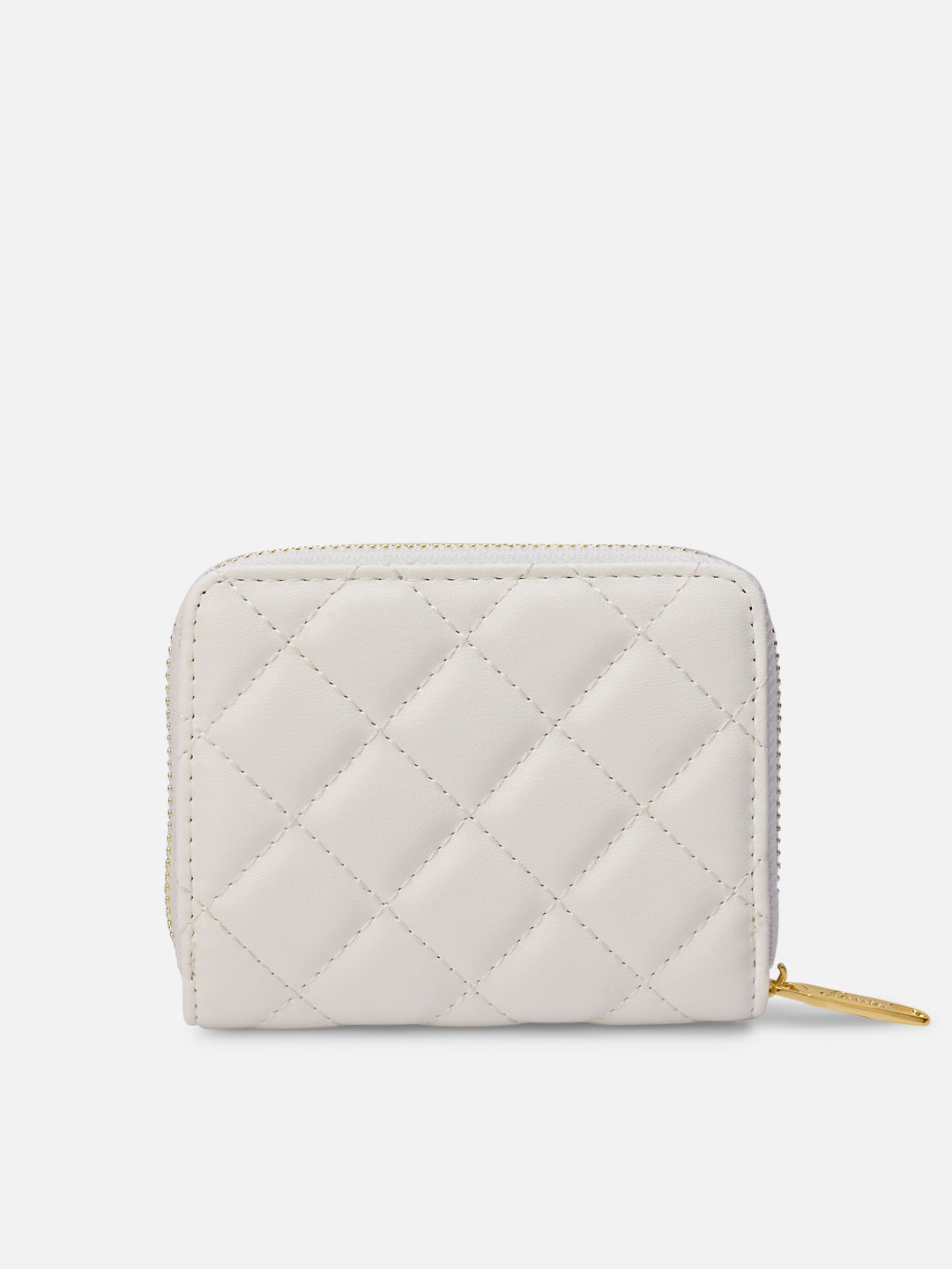 Quilt Derby Flapzip Around Small Wallet