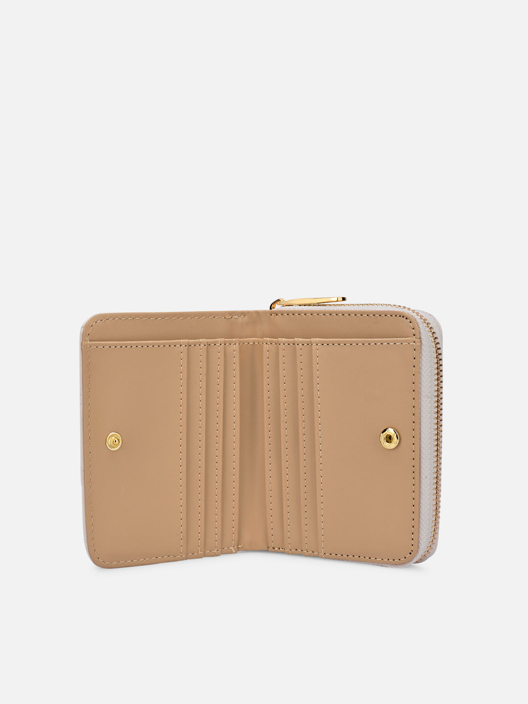 Quilt Derby Flapzip Around Small Wallet