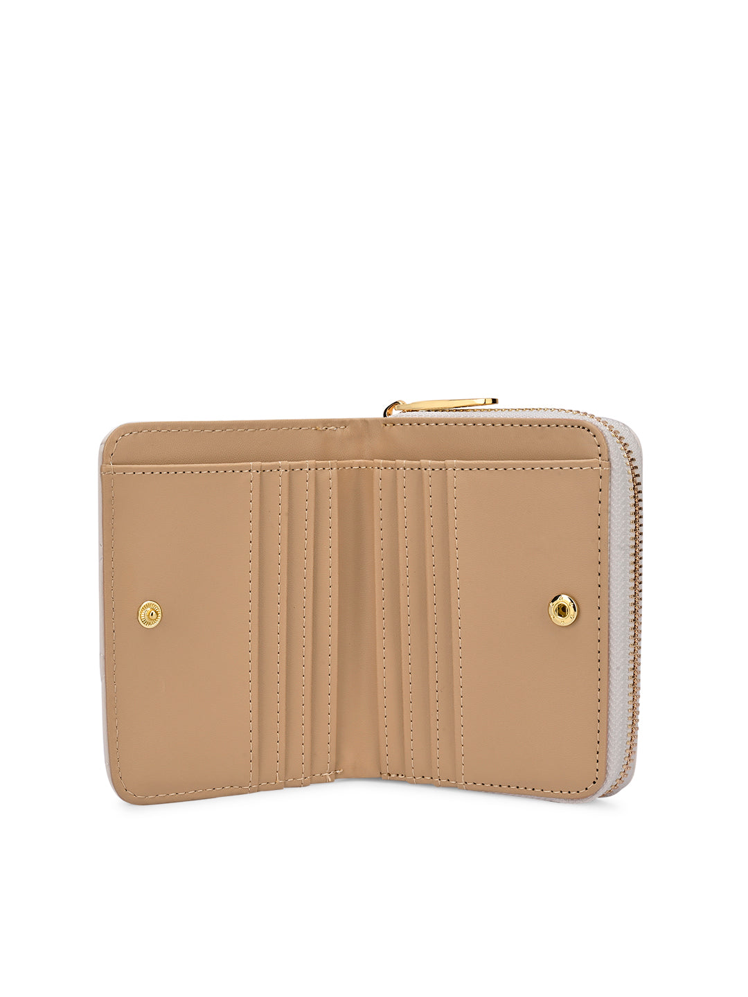 Quilt Derby Flapzip Around Small Wallet