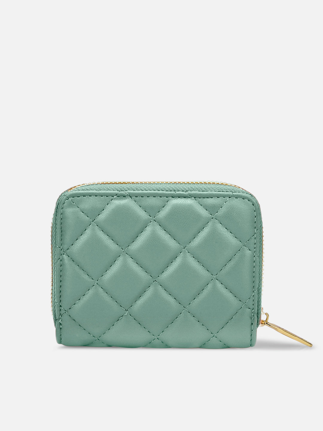 Quilt Derby Flapzip Around Small Wallet