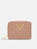 Quilt Derby Flapzip Around Small Wallet