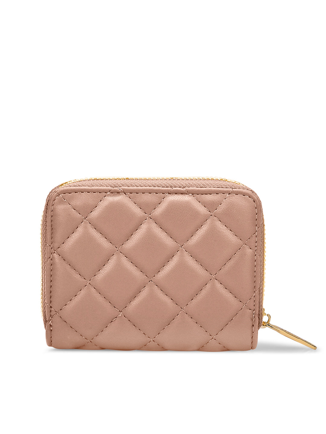 Quilt Derby Flapzip Around Small Wallet