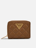 Quilt Derby Flapzip Around Small Wallet