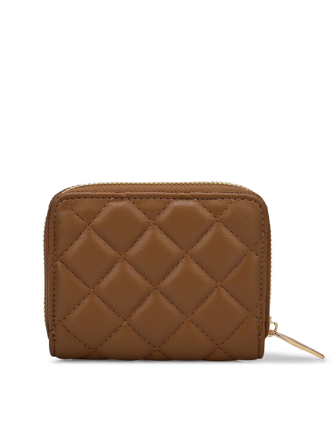 Quilt Derby Flapzip Around Small Wallet