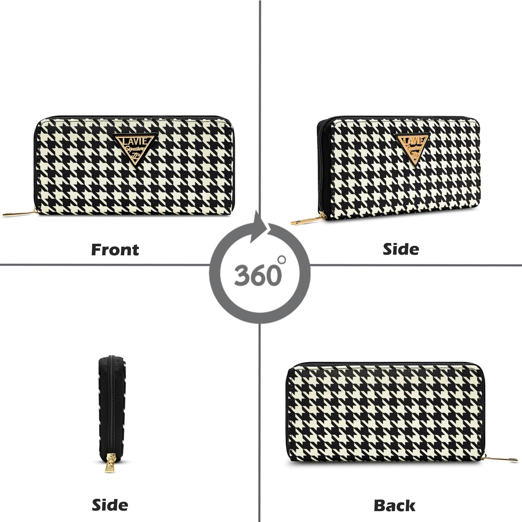 Newark Small Zip Around Large Wallet