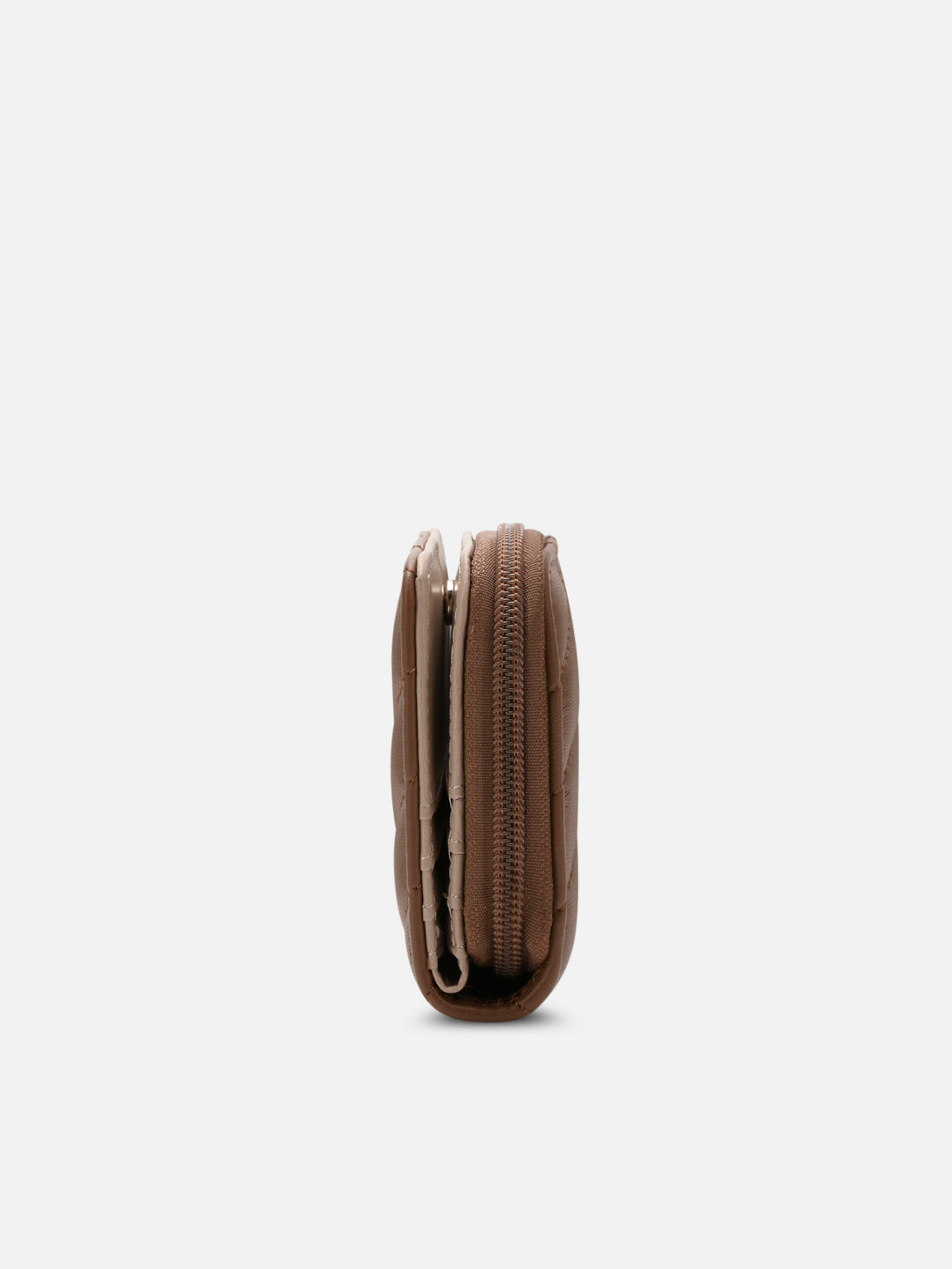 Diagonal Flap25 Small Zip Wallet
