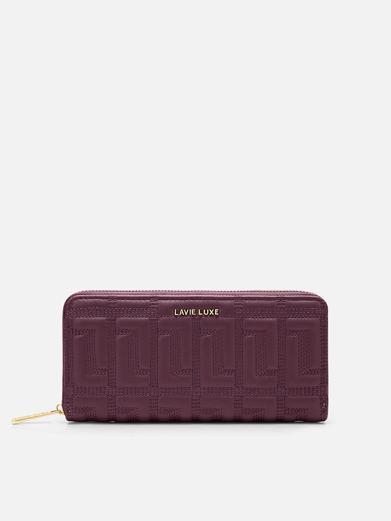 Quina25 Large Zip Around Wallet