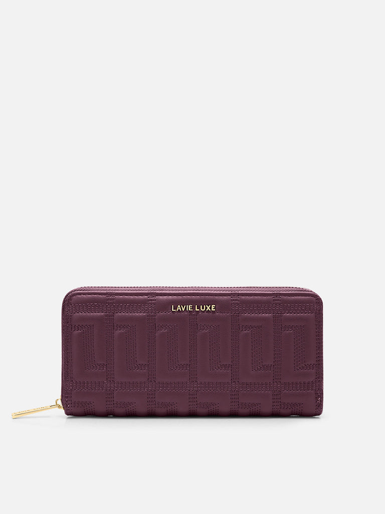 Quina25 Large Zip Around Wallet