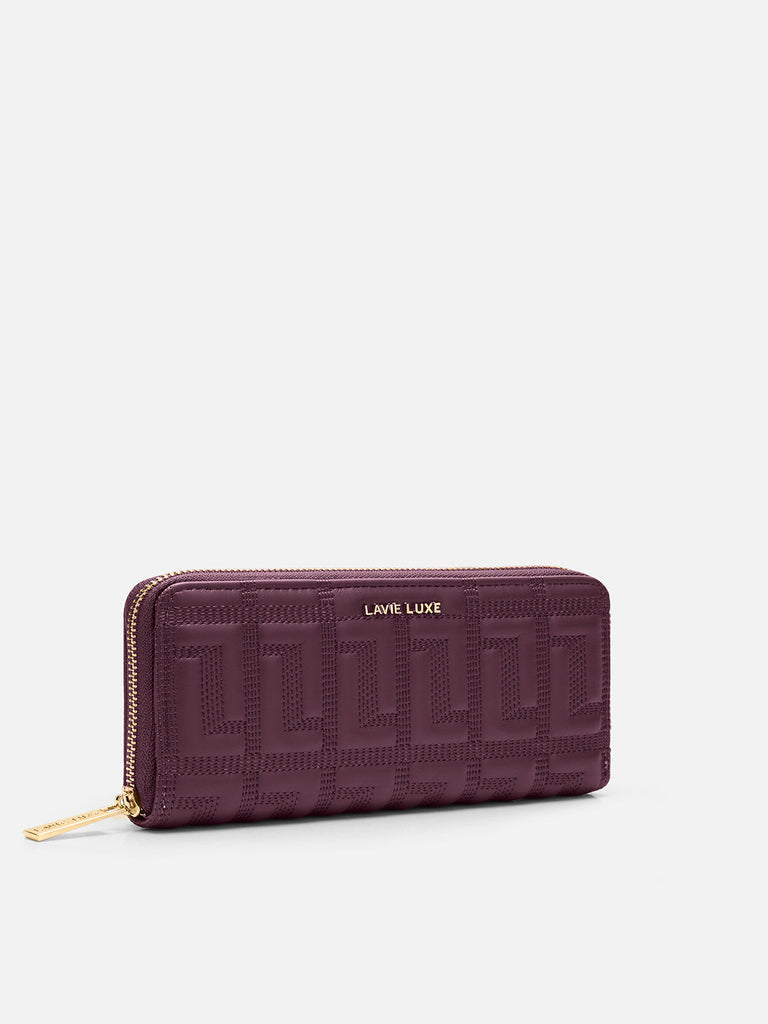 Quina25 Large Zip Around Wallet