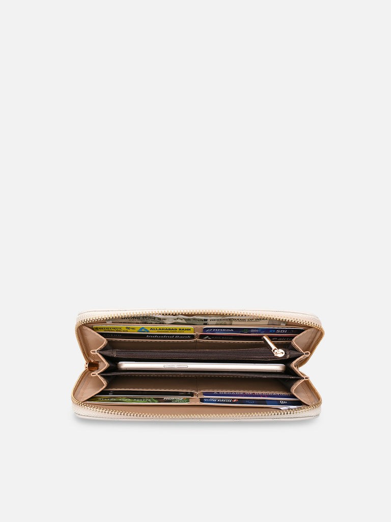 Quina25 Large Zip Around Wallet