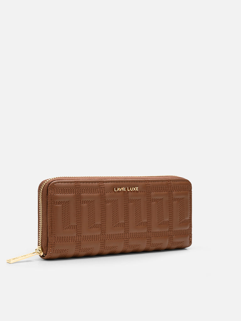 Quina25 Large Zip Around Wallet