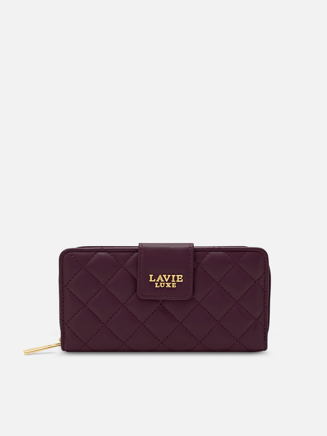 Diamond25 Large Bifold Zip Wallet