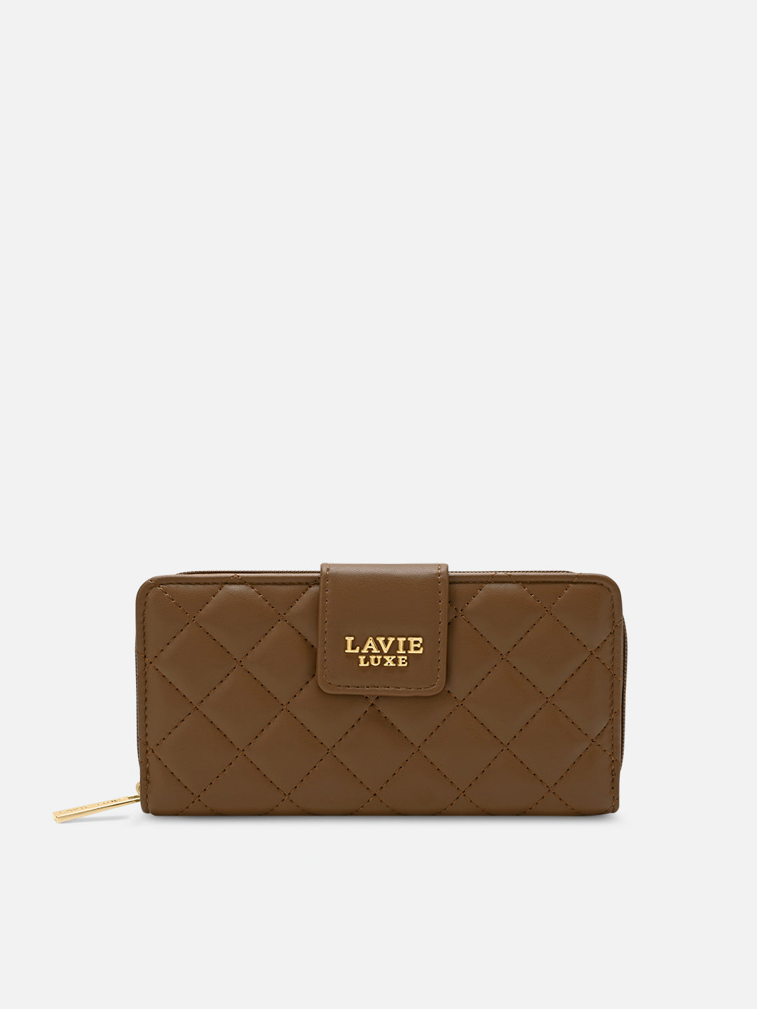 Diamond25 Large Bifold Zip Wallet