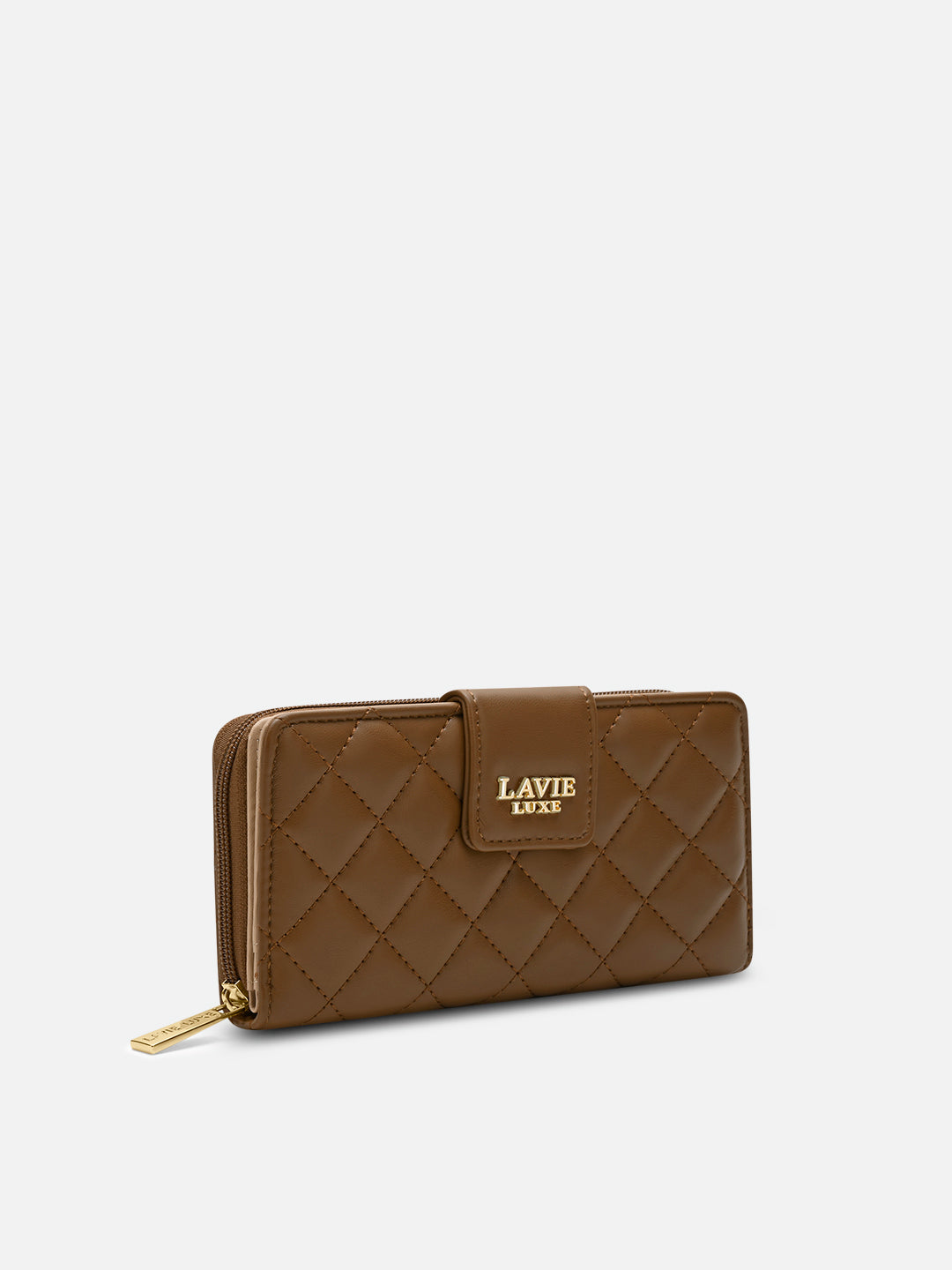 Diamond25 Large Bifold Zip Wallet