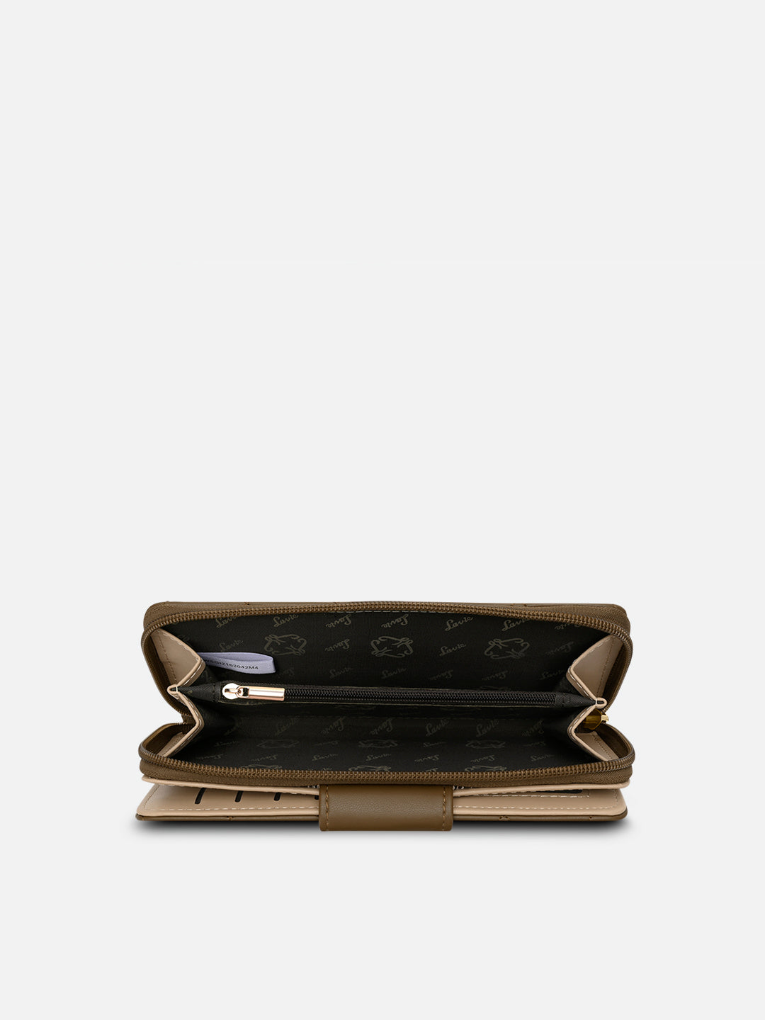 Diamond25 Large Bifold Zip Wallet