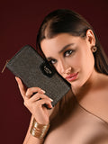 Glam Sacy Large Zip Around Wallet