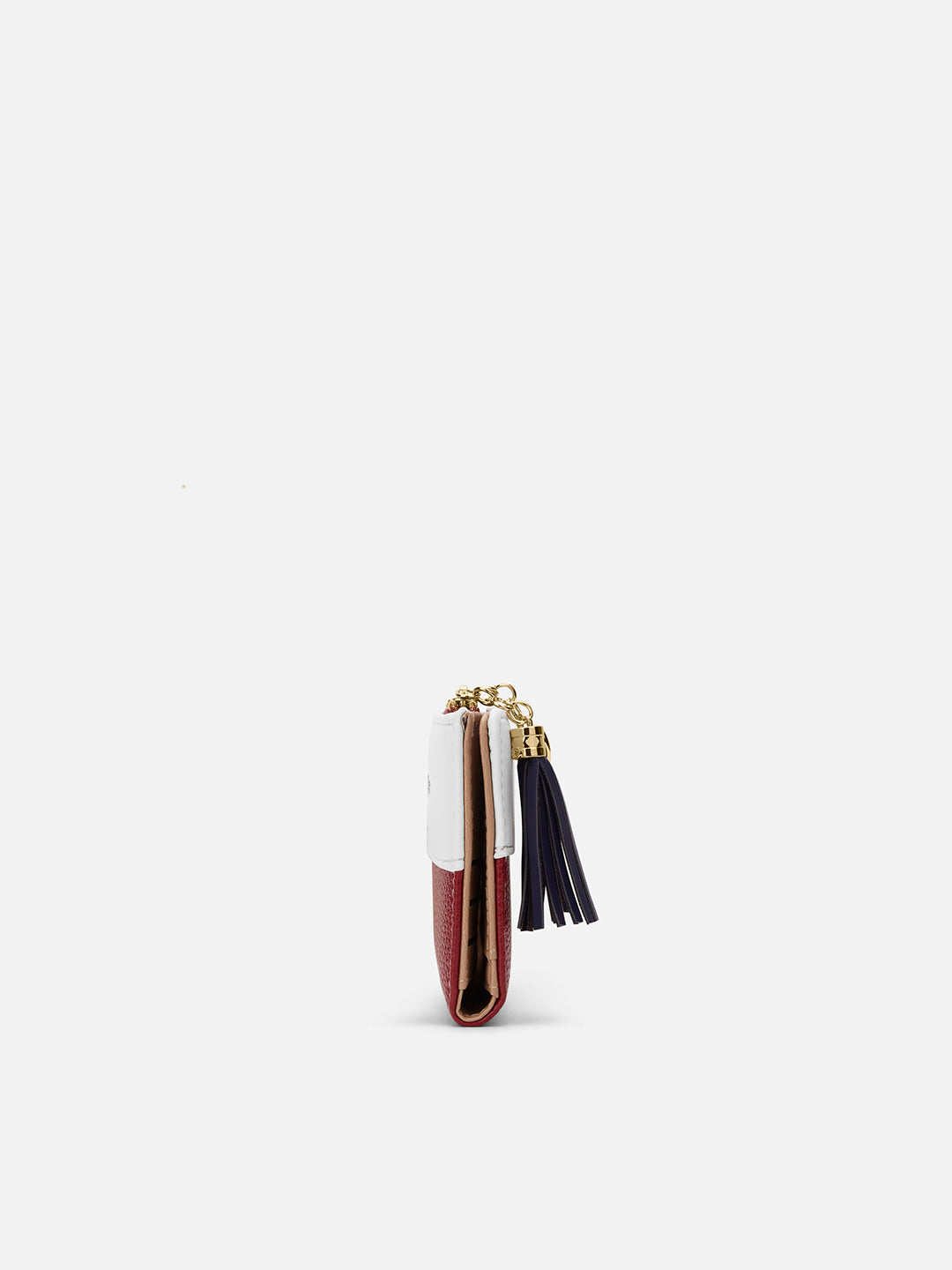 Vermont Colourblock Bifold Zip 'S Ladies Wallet Red