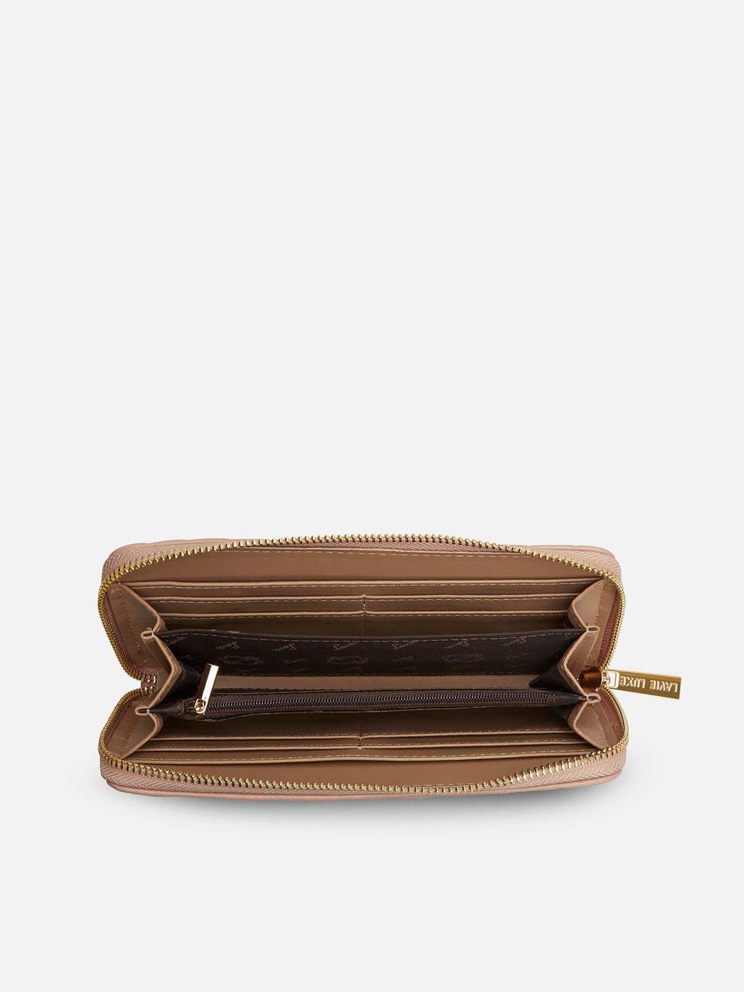 Lucie Emboss Ziparound Large Mocha