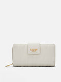 Lucie Emboss Bifold Ziparound Wallet