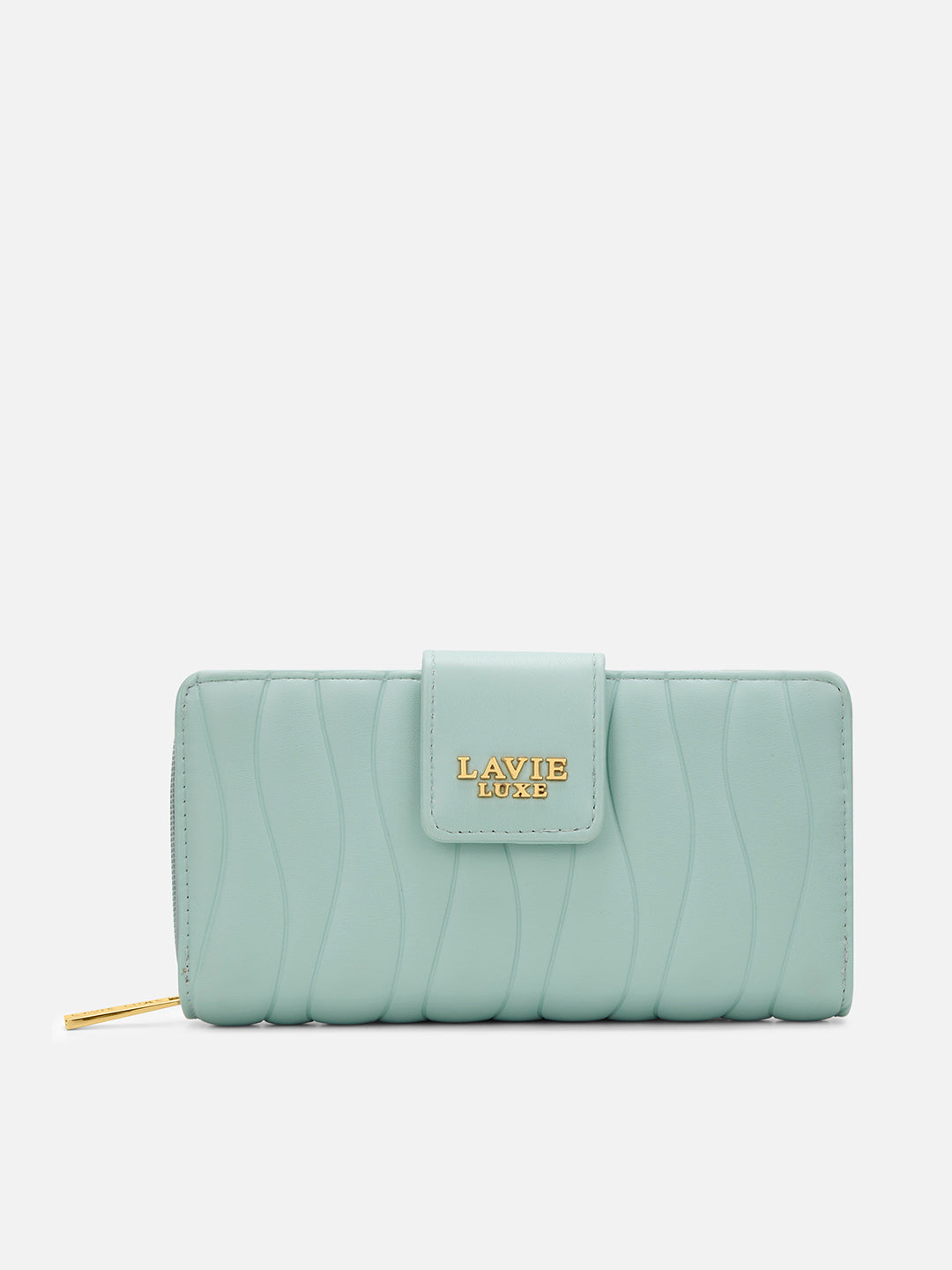 Lucie Emboss Bifold Ziparound Mint