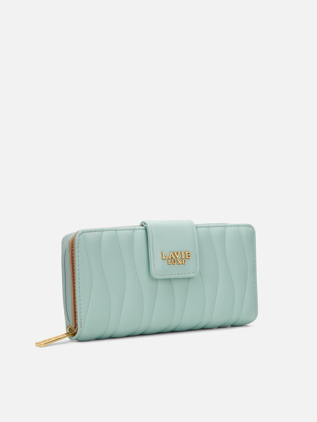 Lucie Emboss Bifold Ziparound Mint