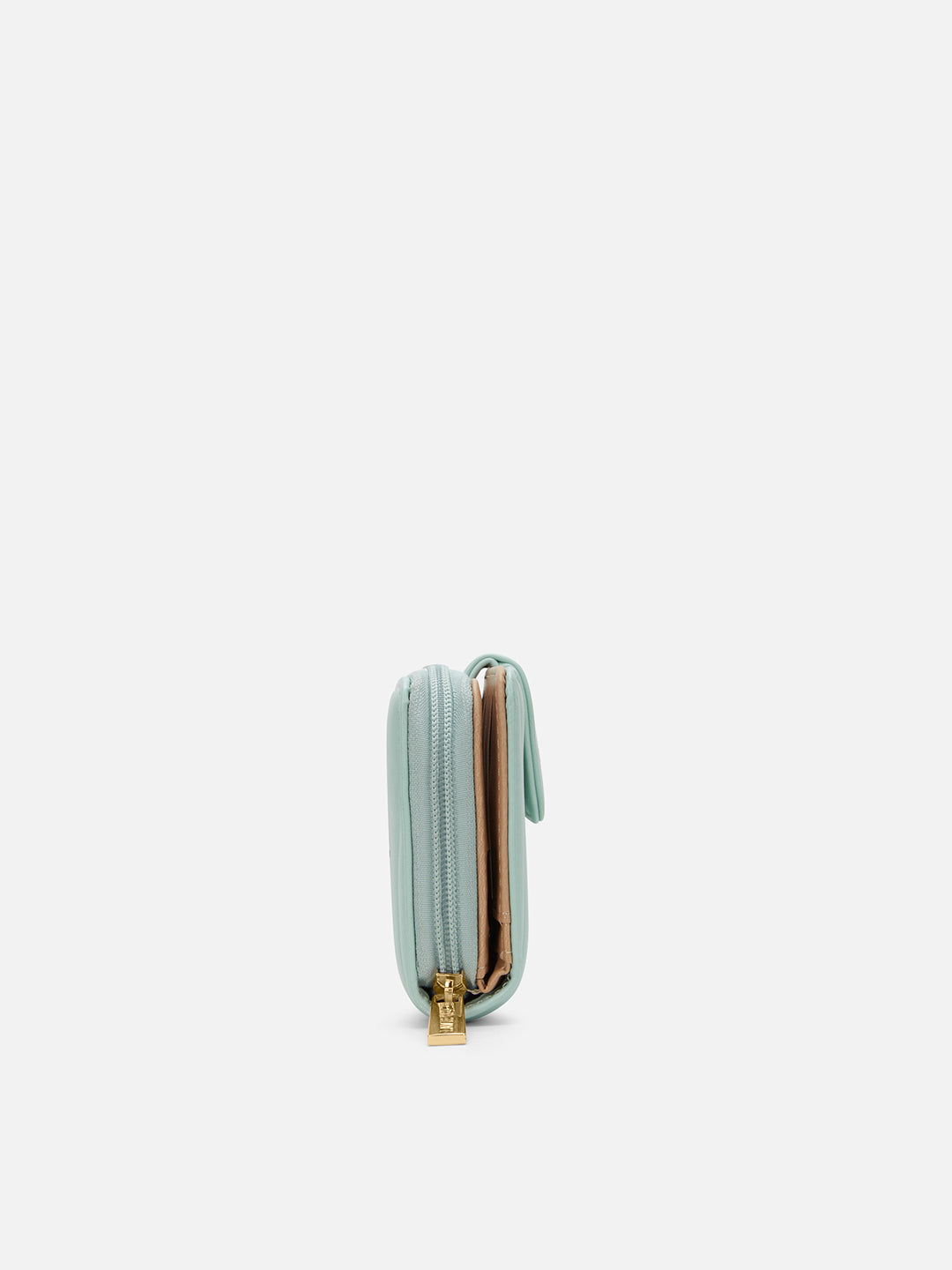 Lucie Emboss Bifold Ziparound Mint