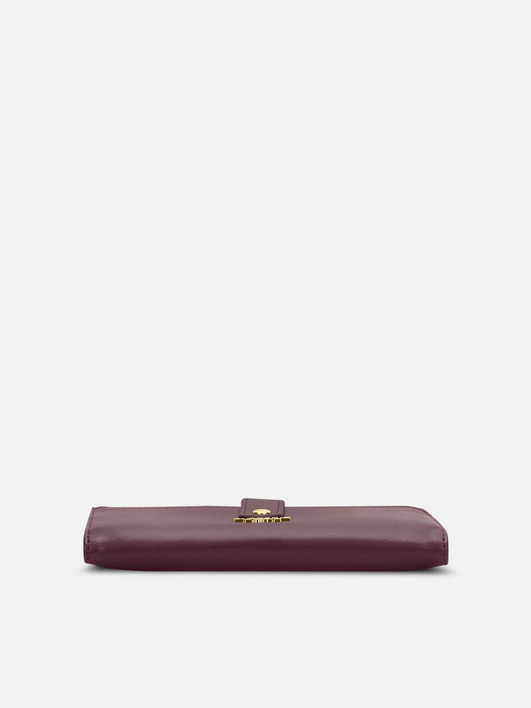 Alice Bifold Zip Large Wallet Wine