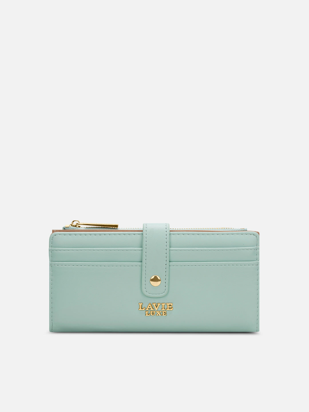 Alice Bifold Zip Large Wallet Mint